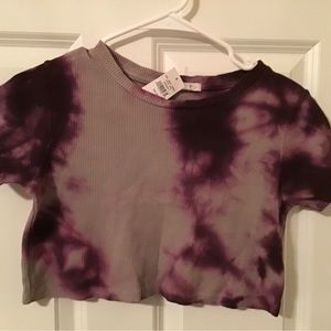 American Eagle Tie Dye Crop Top